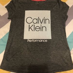 Gray Calvin Kleim T shirt